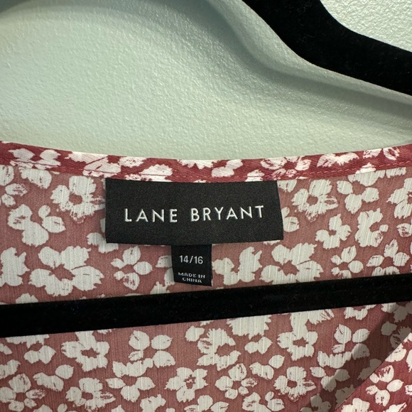 Lane Bryant Floral Top 14/16 - Picture 5 of 6